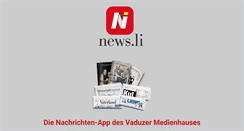 Desktop Screenshot of news.li