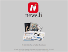 Tablet Screenshot of news.li