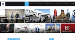 Desktop Screenshot of news.com.pk