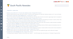 Desktop Screenshot of news.vu