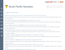 Tablet Screenshot of news.vu