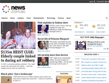 Tablet Screenshot of news.com.au